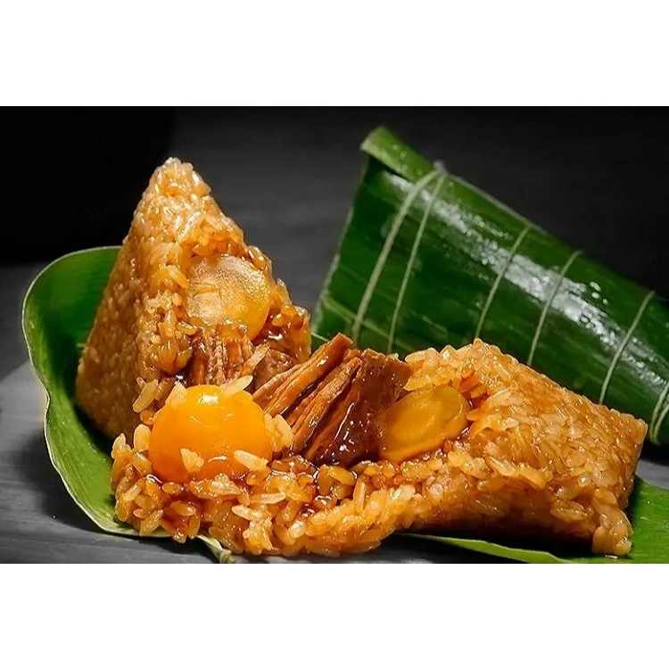 Flavorful Rice Dumplings Classic Salted Egg and Chestnut Rice Dumplings Homemade Rice Dumplings - Image 3